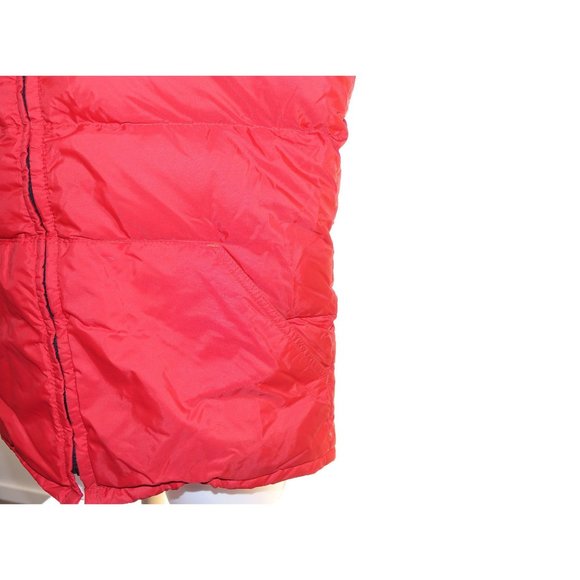 REI Vest Men's Size Small Goose Down Red Puffer Pacific Northwest Seattle Retro - Picture 5 of 9